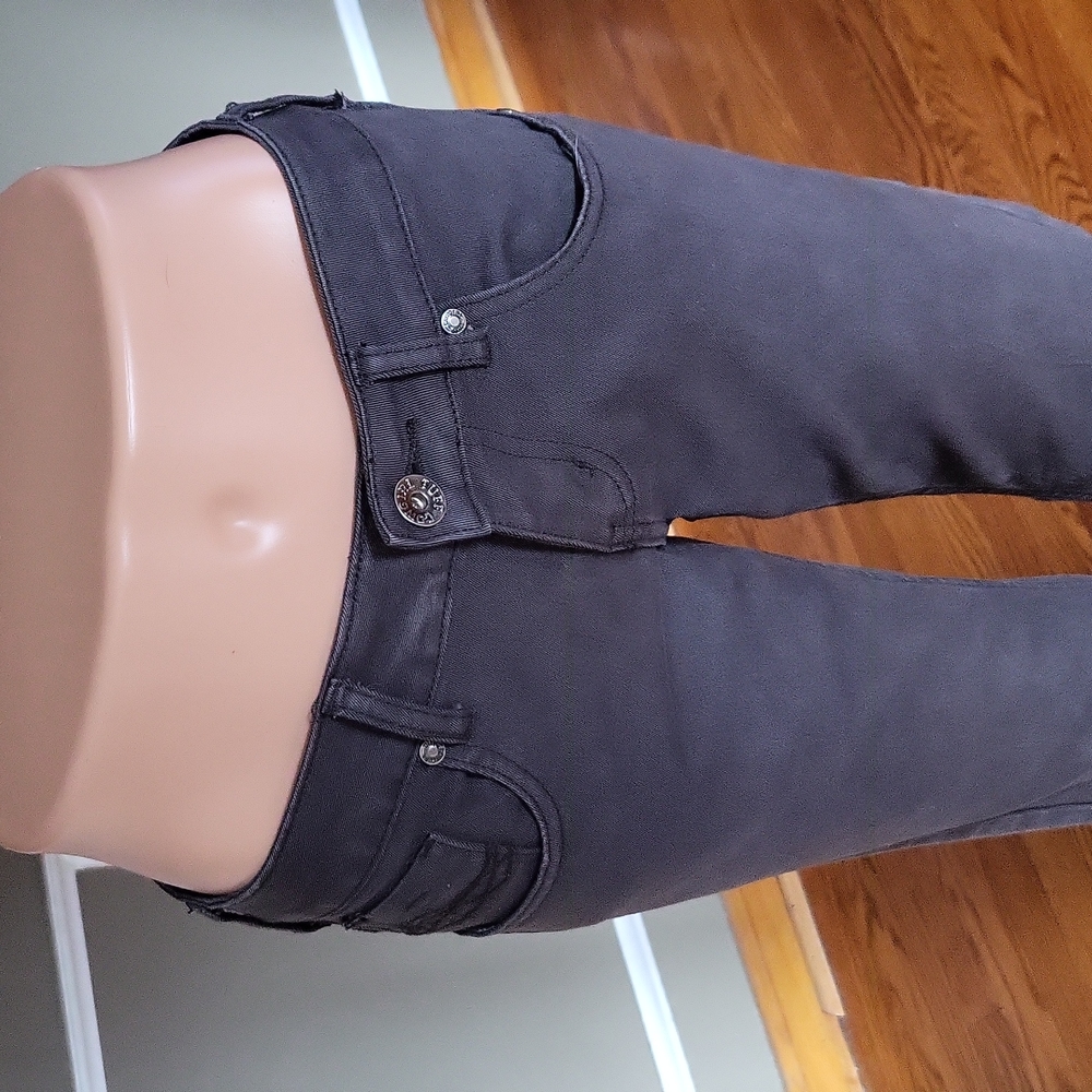 Cowgirl Tuff Bootcut Jeans Gray Size 26 - Picture 4 of 10